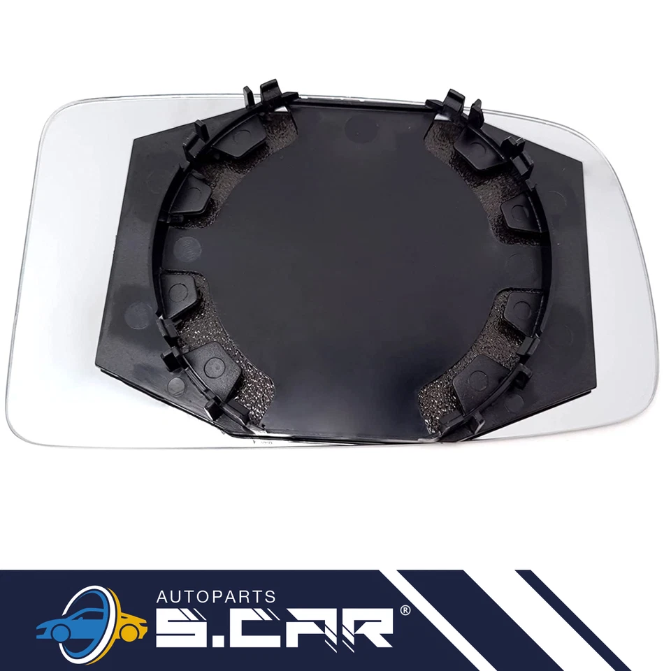 Piastra Specchio Specchietto Retrovisore Vetrino Per Fiat Panda 169 03-08 Destro - Immagine 4 di 4