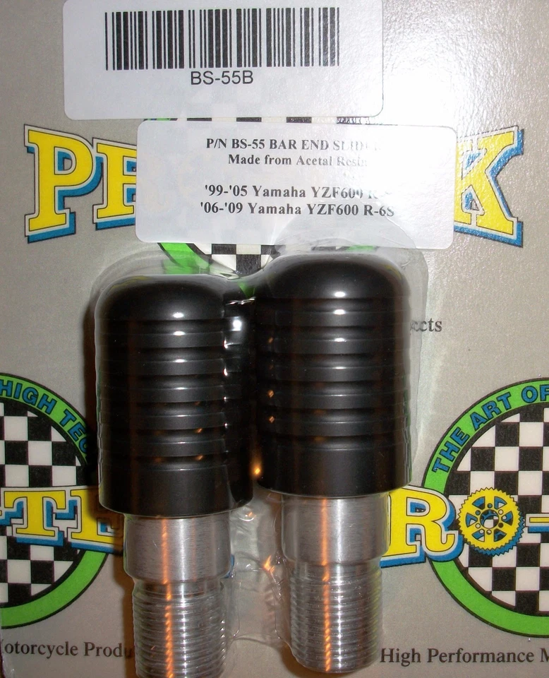 Deslizante de extremo de barra Pro-tek NUEVO Yamaha 2006 2007 2008 2009 YZF-R6S R6S SOLO negro Foto 2 de 3