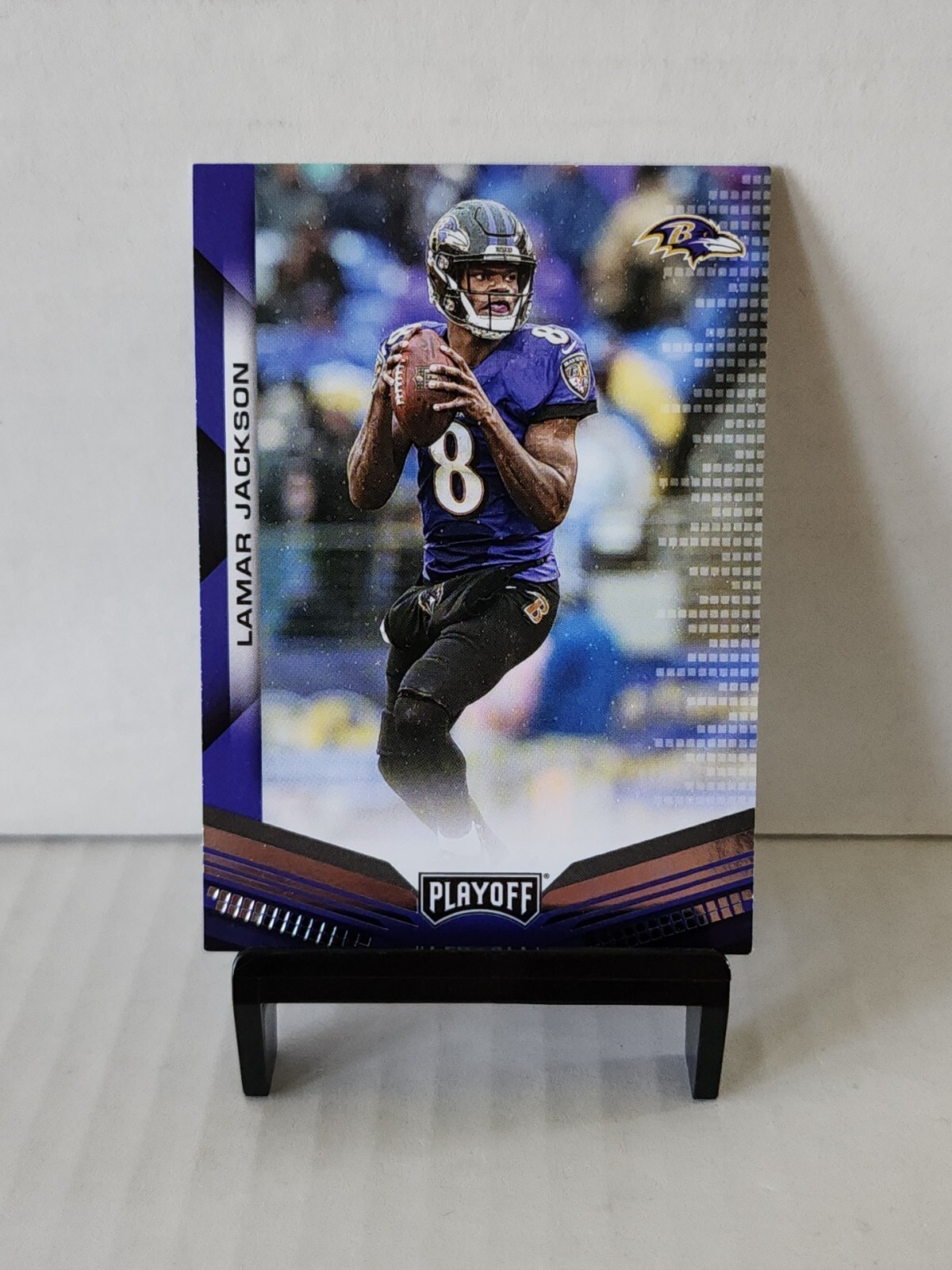 2019 Panini Playoff #25 Lamar Jackson 🔥  Baltimore Ravens