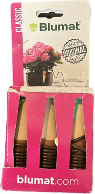 Blumat 10308 Classic Watering Plant Stakes 3-Pack Damaged Box