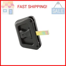 Prime-Line A 187 Black Plastic Hat Section Screen Door Handle and Latch (Single 