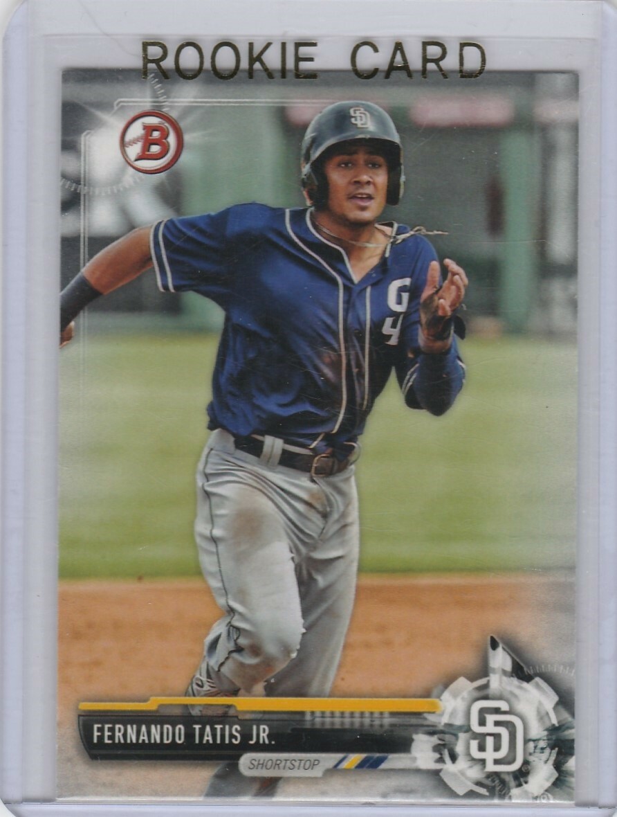 FERNANDO TATIS JR. ROOKIE CARD Baseball San Diego Padres FERNANDO TATIS JR. ROOKIE CARD Baseball San Diego Padres