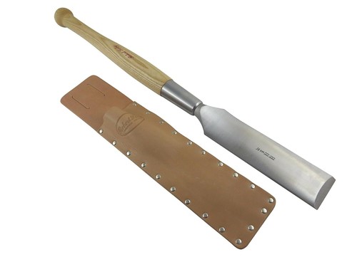 Sorby 289/289H60 2-3/8" Massive Timber Framing Chisel/Slick and Leather Holster 62410K1