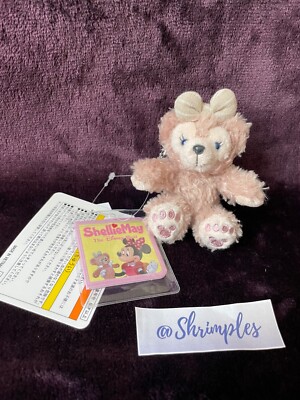 TOKYO DISNEY RESORT Duffy SITTING SHELLIE MAY Plush Bag Charm NEW
