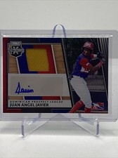 Juan Angel Javier 2022 Elite Extra Edition DPL Patch Auto Card DMS-AJ