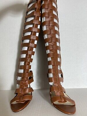 Toi et Moi Misto-04 Gladiator Sandal Heel in Brown - Walmart.com