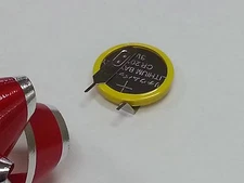 NEW ! CR2032 Panasonic Battery with Tabs / PIN *1 EA CMOS backup Fast Ship BA018