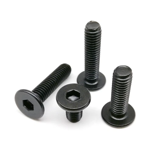 304 Edelstahl schwarz Innensechskant ultradünne flache Wafer Head Schraube Schraube - Bild 3 von 6