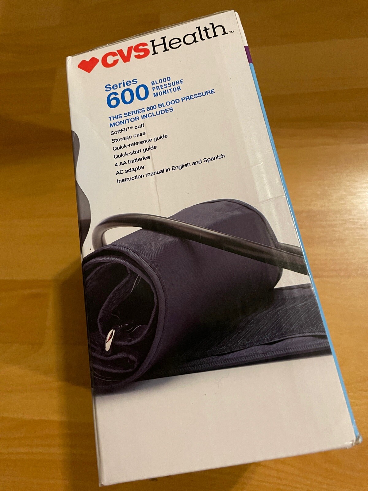 NEW SEALED CVS Health Series 600 Upper Arm Blood Pressure Monitor