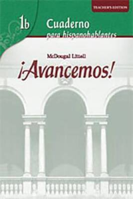 Â¡Avancemos!: Cuaderno: Practica por niveles (Student Workbook) with - VERY GOOD