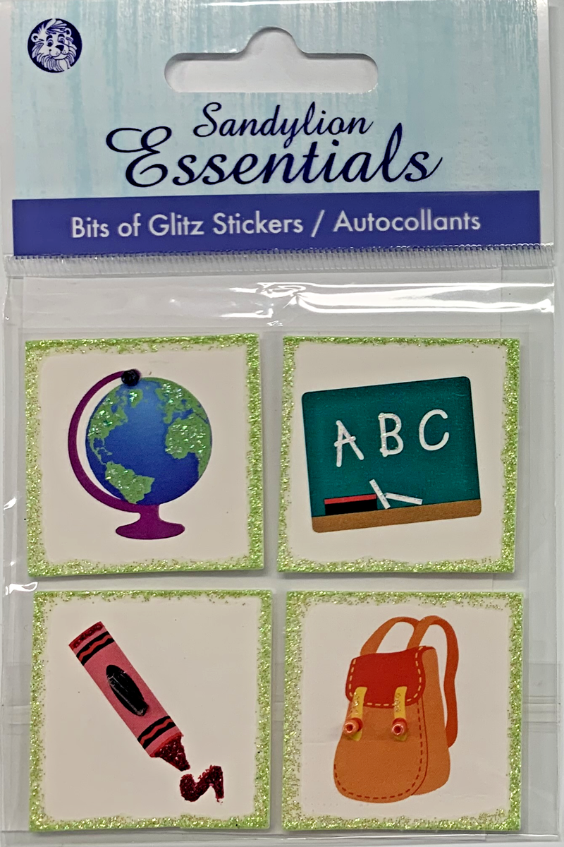 Sandylion Essentials Stickers - School -50910 | eBay