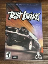 Test Drive PS2 Playstation 2 Instruction Manual Only