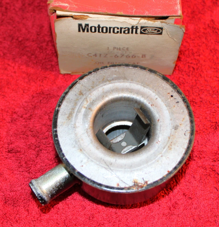 Ford Mustang Mercury Cougar 1965 1966 1967 nuevo negro 289 390 427 tapa de llenado de aceite Foto 3 de 3