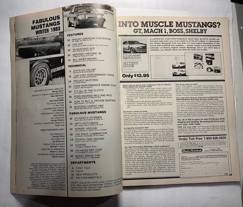 Fabulous Mustangs Magazine 1982, Buying A Shelby - Picture 6 of 6