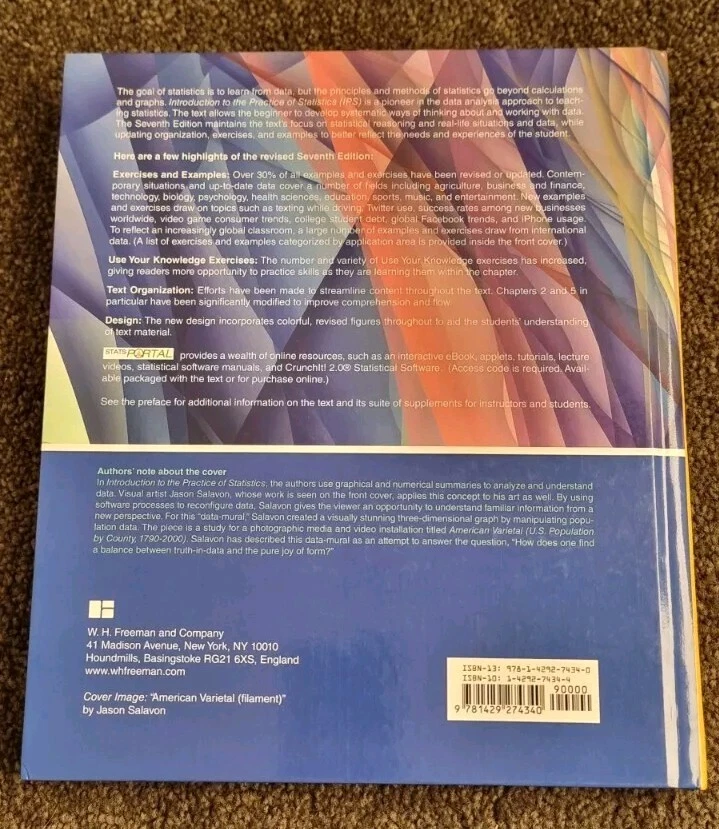 Introduction to the Practice of Statistics (Extended Version): W/Student CD - Image 2 of 2