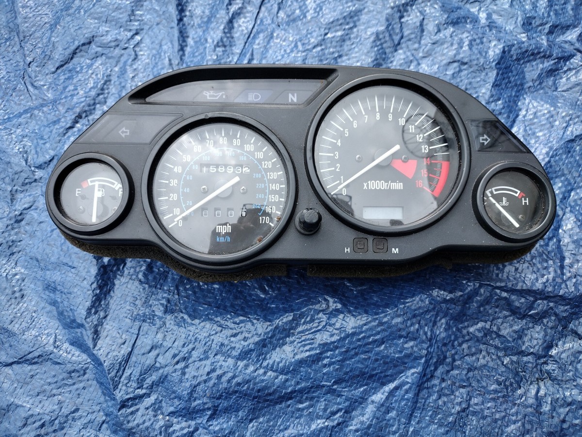 93-02 KAWASAKI NINJA ZX6E ZX600E OEM SPEEDO TACH GAUGES DISPLAY