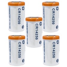5PCS CR14250 Battery 3V 600mAh Non-rechargeable