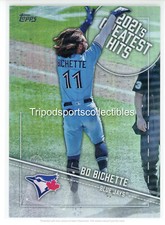 2022 Topps Series 1 2021's Greatest Hits #2 Bo Bichette (Blue Jays)