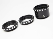 M42 Extension Tubes Set 7.5mm, 7.5mm, 28.5mm w/Auto Aperture Pins - E. Germany