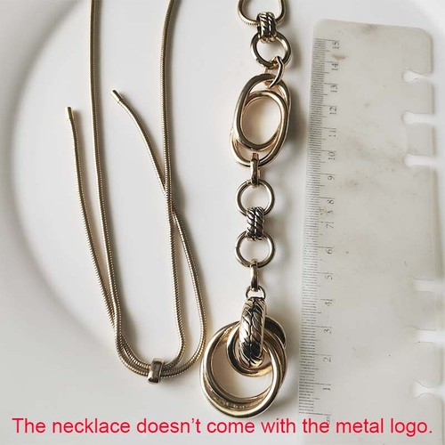 New 32" Chicos Loops Pendant Necklace Gift Fashion Women Party Holiday Jewelry - Picture 3 of 3