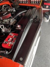 1969-72 Chevygmc C10 Radiator Filler Panels Smooth Steel 3-piece Kit  New