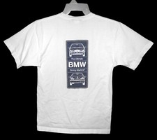 Sz M Vintage BMW Lifestyle T-Shirt "The Ultimate Driving Machine" White