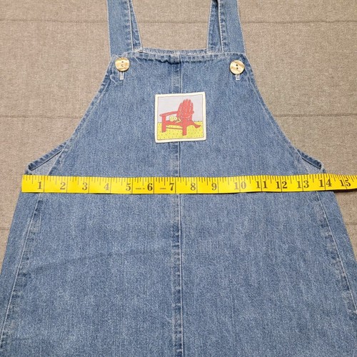 Vintage MULBERRIBUSH Mädchen Größe 5-6 Jeanskleid Jeans Overall Adirondack USA - Bild 6 von 7