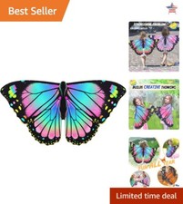 Butterfly Wings Costume for Girls - Toddler-Kids Dress-Up Wings - Fun Play Toys