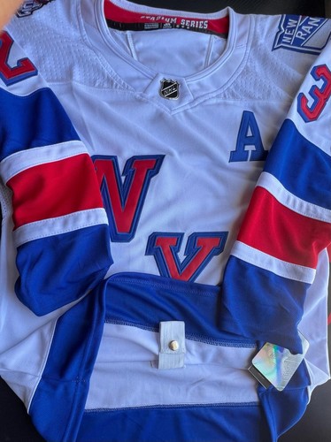 New York Rangers #23 Adam Fox 2024 Hockey Stadium Series White Jersey Size XL - 第 5/7 張圖片