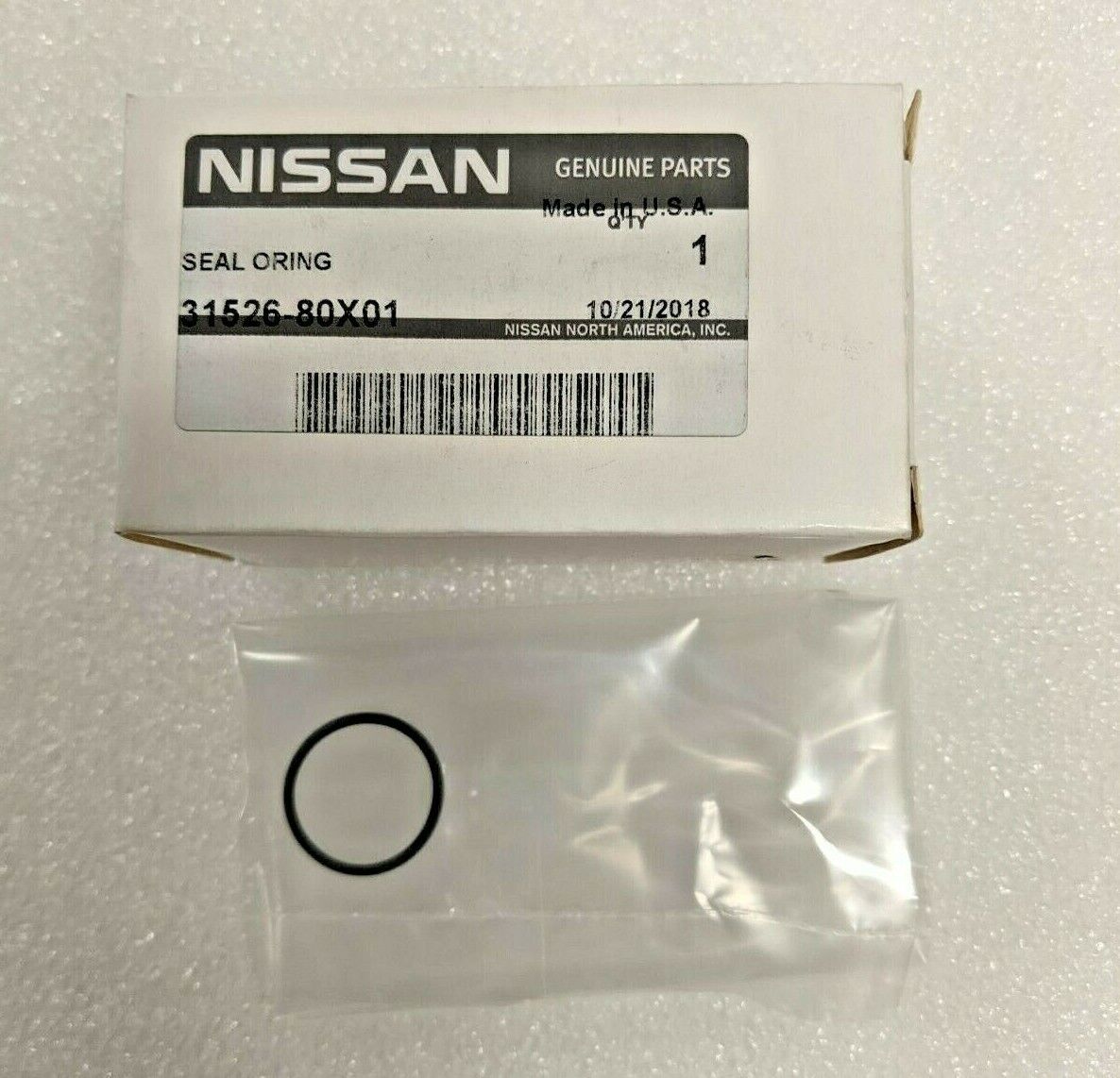 GENUINE OEM Nissan Infiniti O-Ring Seal for Input Shaft Assy GENUINE OEM Nissan Infiniti O-Ring Seal for Input Shaft Assy