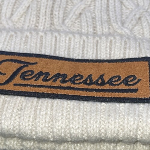 American Crown Beanie Cap Hat One Size Fits All Stretch TEnnessee Ivory - Picture 3 of 8