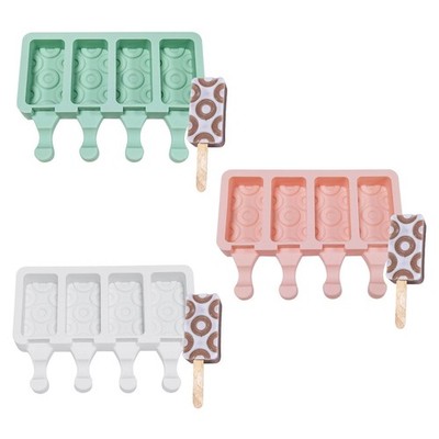 Circle Pattern Ices Cream Mold Freezers Ices Mold Cake Candy Candy Mold