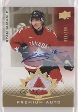 2021 Upper Deck Team Canada Juniors 51/199 Tier 1 Ryan Suzuki #9 Patch Auto 0a7v