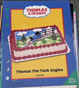 Thomas & Friends Thomas the Tank Engine Birthday  Cake Insert Display Cakes.com 