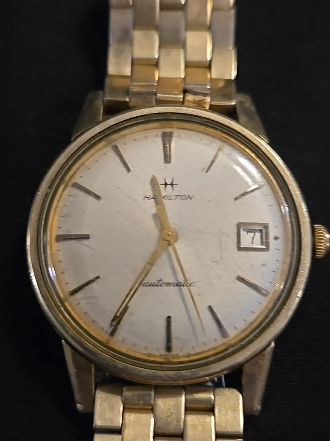 1968 Automatic Watch A681' 'Dateline Date  Vintage HAMILTON Mens - vintagewatches.pk