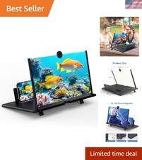 Elegant 14-Inch 3D HD Screen Magnifier for Cell Phones   Perfect Gift for All