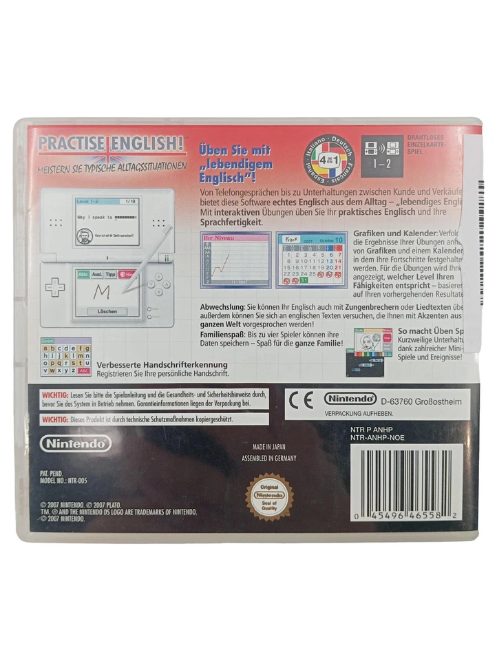 Nintendo DS Practise English Lernspiel Deutsch Englisch 3DS - Bild 2 von 3