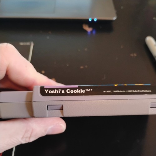 Juego YOSHIS COOKIE (SNES) Super Nintendo con Manual, Probado y Funciona, Envío RÁPIDO - Imagen 4 de 4