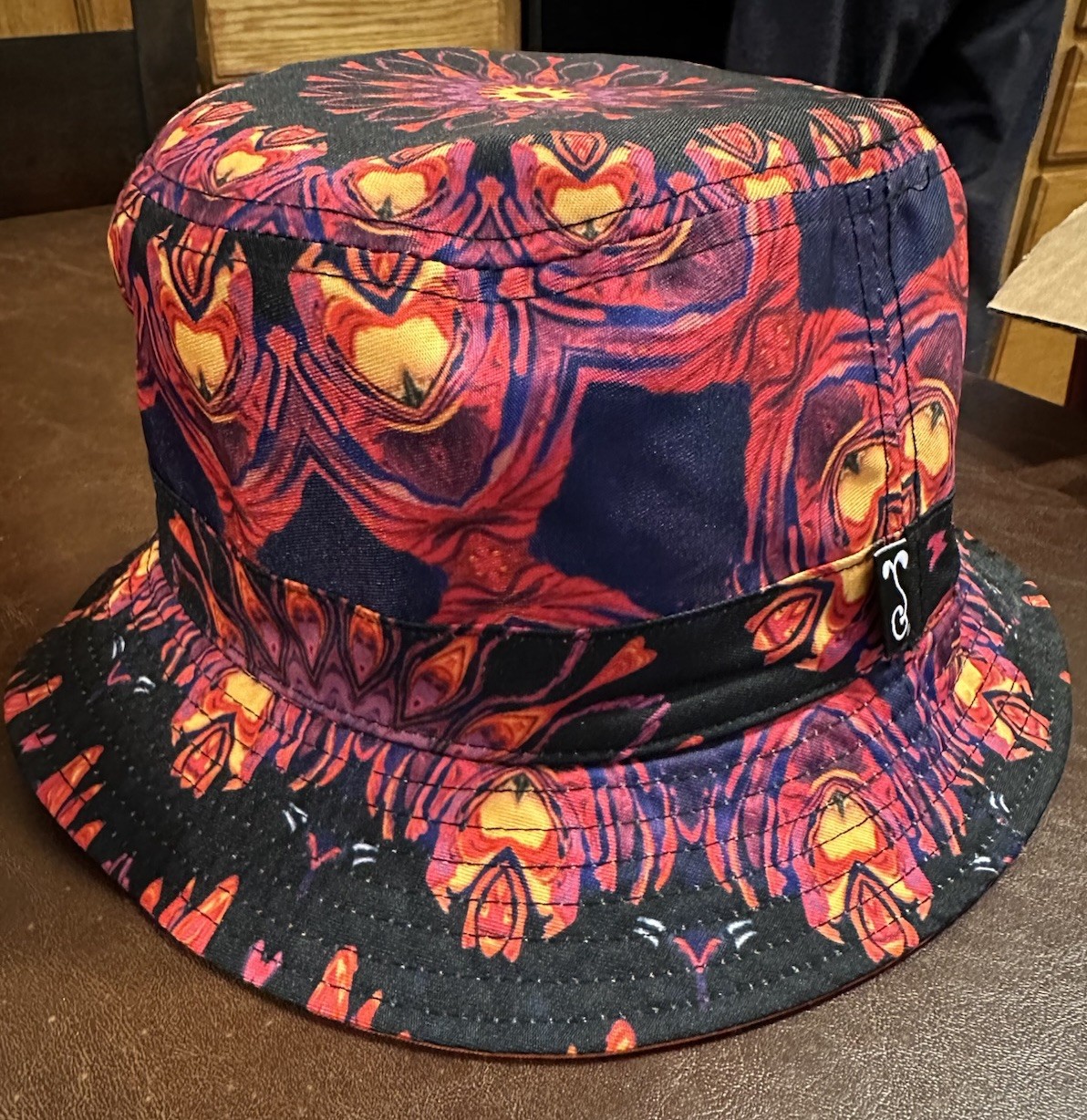 Grassroots California Reversible Bucket Hat Orange DJ