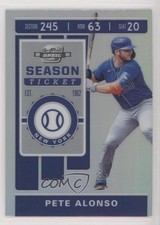 2020 Panini Chronicles Contenders Optic Holo Prizm Pete Alonso #23 2l4