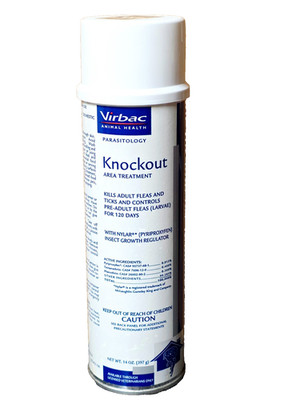 Virbac Knockout Area Treatment Carpet Spray 14 Ounce