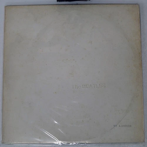 BEATLES WHITE ALBUM APPLE AP8570 Japan VINYL 2LP