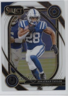 2024 Panini Select Club Level White Prizm 18/35 Jonathan Taylor #271 7fj