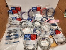 Mixed Lot 31 new Cat 5 Ethernet Patch Cables, Modem/Console Cables  other
