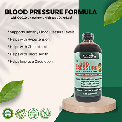 #ad #ad Blood Pressure Formula By Natural Herbal Labs Plant Based. 16 oz. $37.95