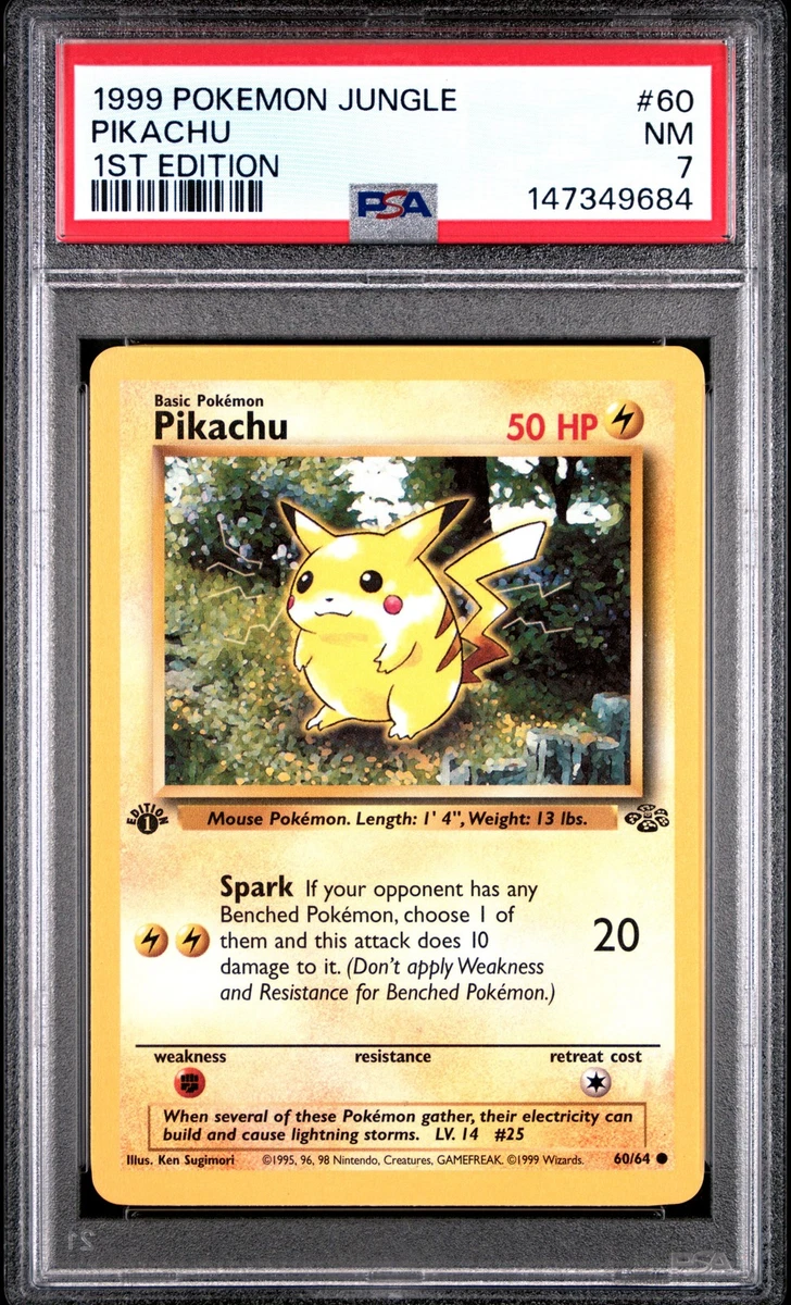 Pikachu Pokémon TCG Professional Sports Authenticator (PSA) Grade