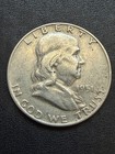 1951-D Denver Mint Silver Franklin Half Dollar  lot # 2258 — photo 1