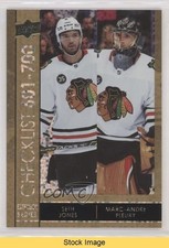 2021 Extended Series Speckled Rainbow Foil Seth Jones Marc-Andre Fleury READ 3d2