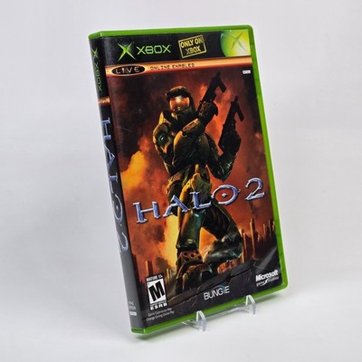  REFURBISHED Halo 2 (Original Xbox) Black Label CIB COMPLETE & TESTED  