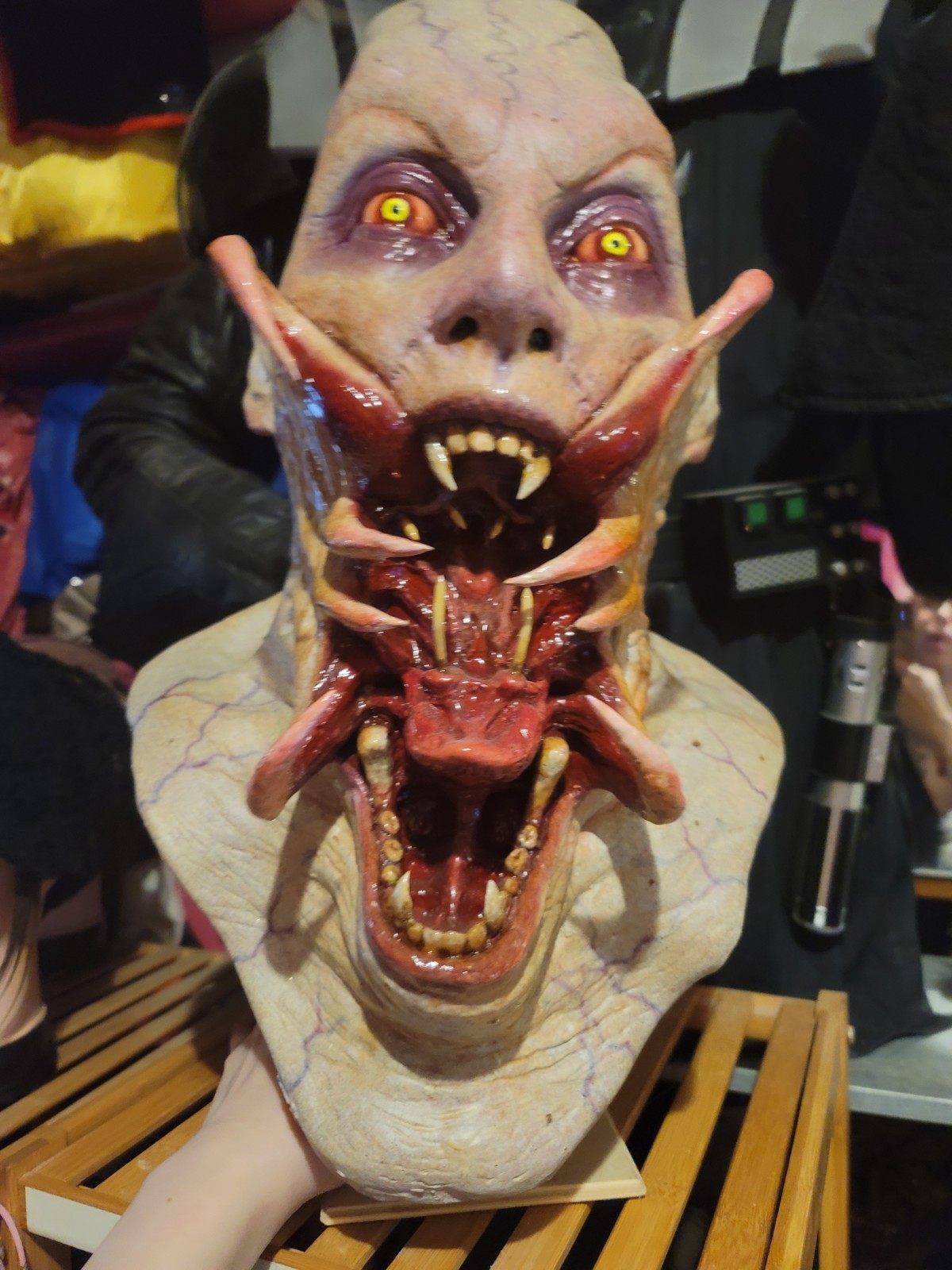 Busto Vampiro Mutante Blade Life Size 47cm in LATTICE. GRANDEZZA NATURALE
